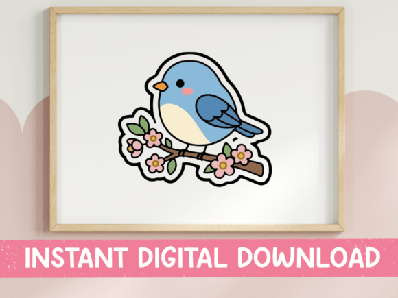 Bluebird Graphics for T-Shirt Designs