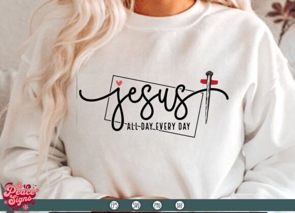 Jesus is My Love Svg: Graphics for T-Shirt Designs