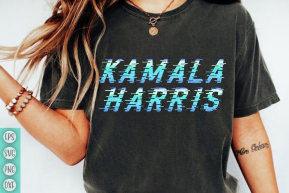 Kamala Harris SVG: Graphics for T-Shirt Designs
