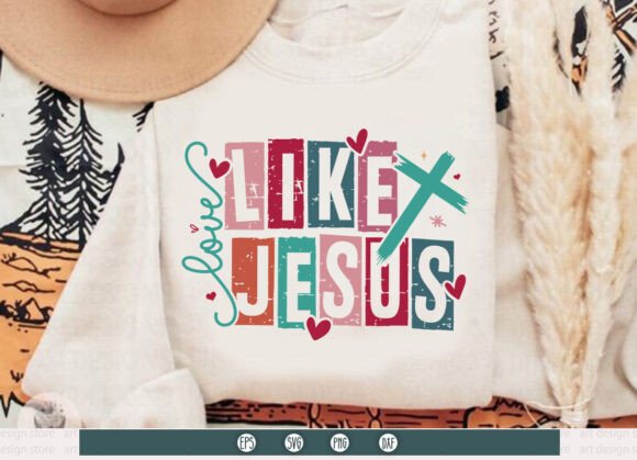 Reviewing Love Like Jesus SVG for Embroidery Projects