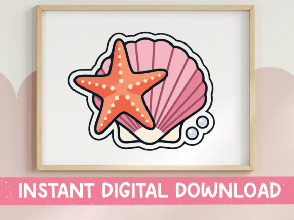 Reviewing the Seashell and Starfish Ocean Sticker