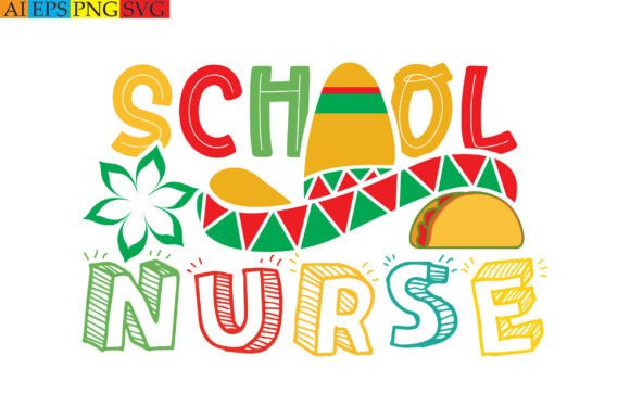 School Nurse Graphics for T-Shirt Designs
