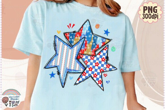 Stars & Stripes PNG: T-Shirt Designs & Graphics